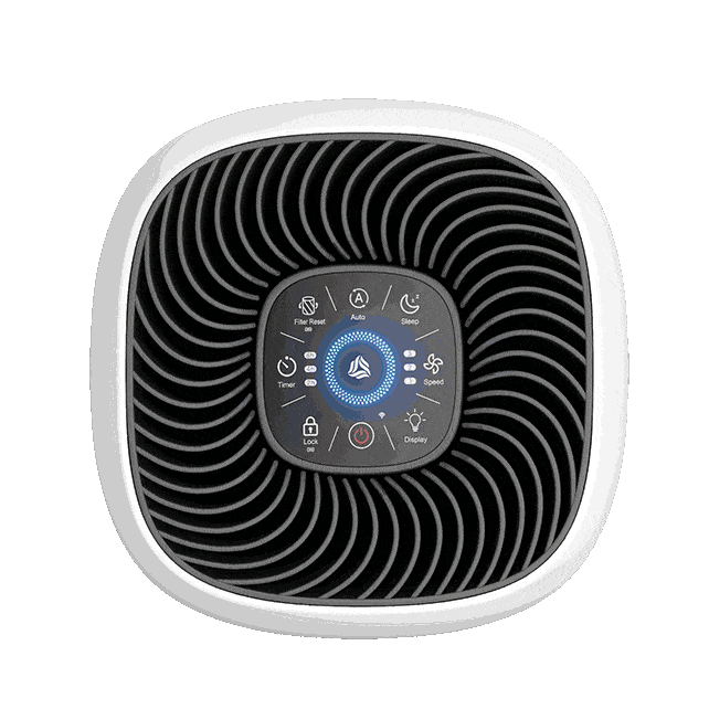 The TrustedAir TruFlow Smart HEPA Air Purifier Monitors Indoor Air and Adjusts Itself 9 TrustedAir TruFlow Smart HEPA Air Purifier