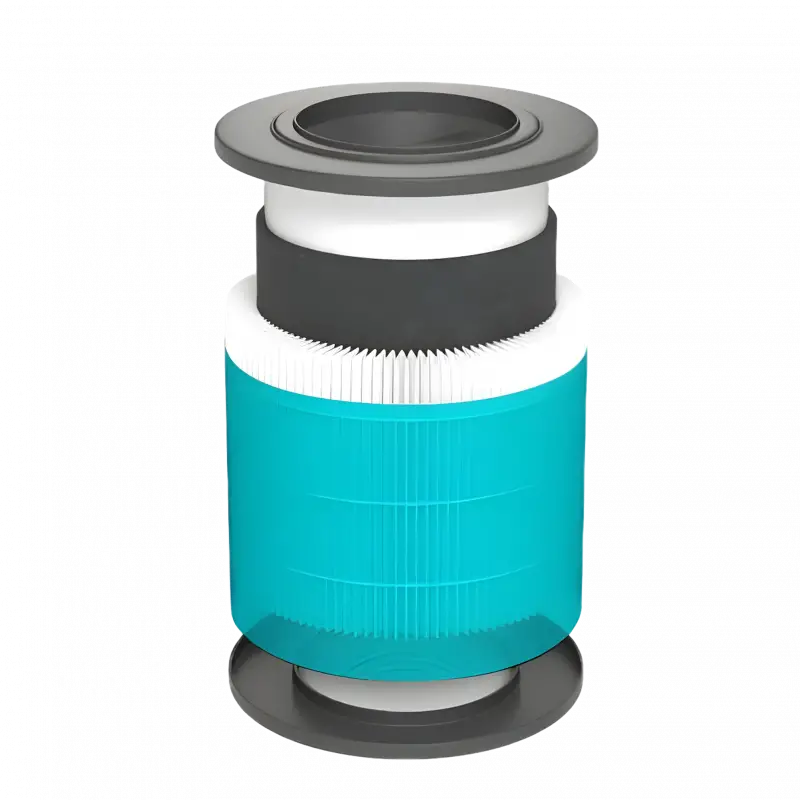 The TrustedAir TruFlow Smart HEPA Air Purifier Monitors Indoor Air and Adjusts Itself 2 TrustedAir TruFlow Smart HEPA Air Purifier filter