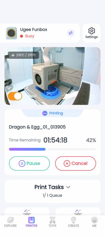Ugee Funbox 3D Printer Review: This Is an Incredible Small 3D Printer Designed Specifically for Kids 11 Ugee app