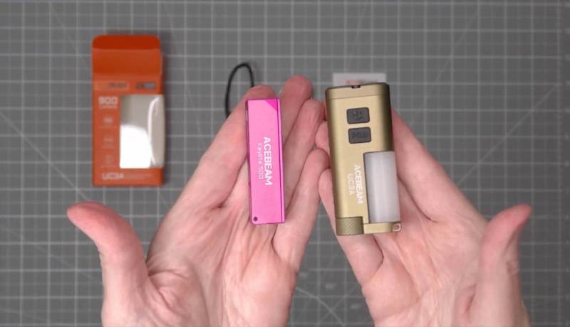 ACEBEAM Keylite 500 and ACEBEAM UC3A LED Flashlights Review: Two Tiny EDC Lights, but One Shines Brighter 1 ACEBEAM Keylite 500 and ACEBEAM UC3A