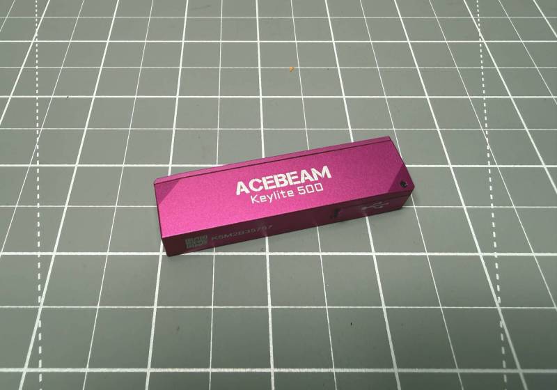 ACEBEAM Keylite 500 and ACEBEAM UC3A LED Flashlights Review: Two Tiny EDC Lights, but One Shines Brighter 4 ACEBEAM Keylite 500