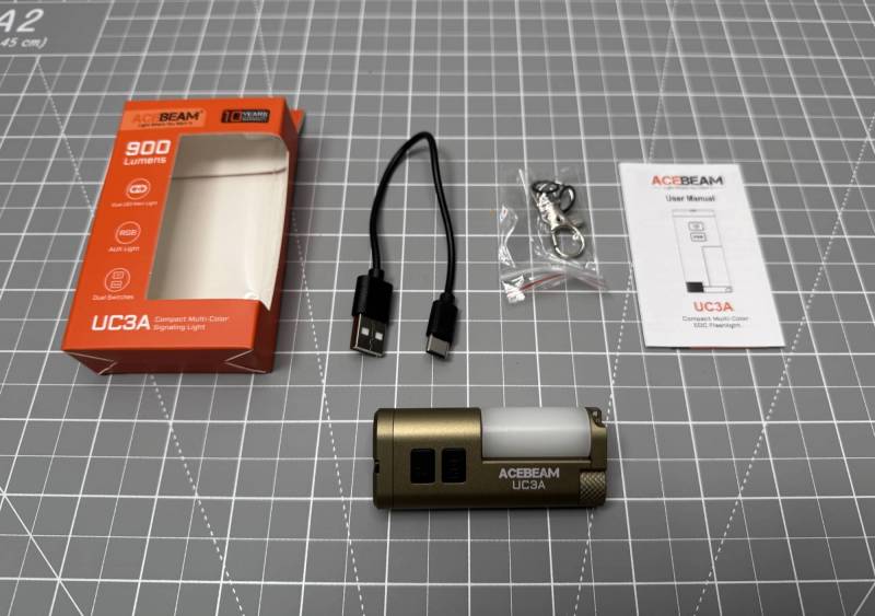 ACEBEAM Keylite 500 and ACEBEAM UC3A LED Flashlights Review: Two Tiny EDC Lights, but One Shines Brighter 3 ACEBEAM UC3A Flashlight
