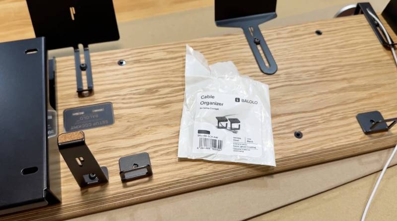 BALOLO Setup Cockpit Review: A Pricey but Brilliant Desk Upgrade That Tames Tech Clutter 4 BALOLO Setup Cockpit cable organizers