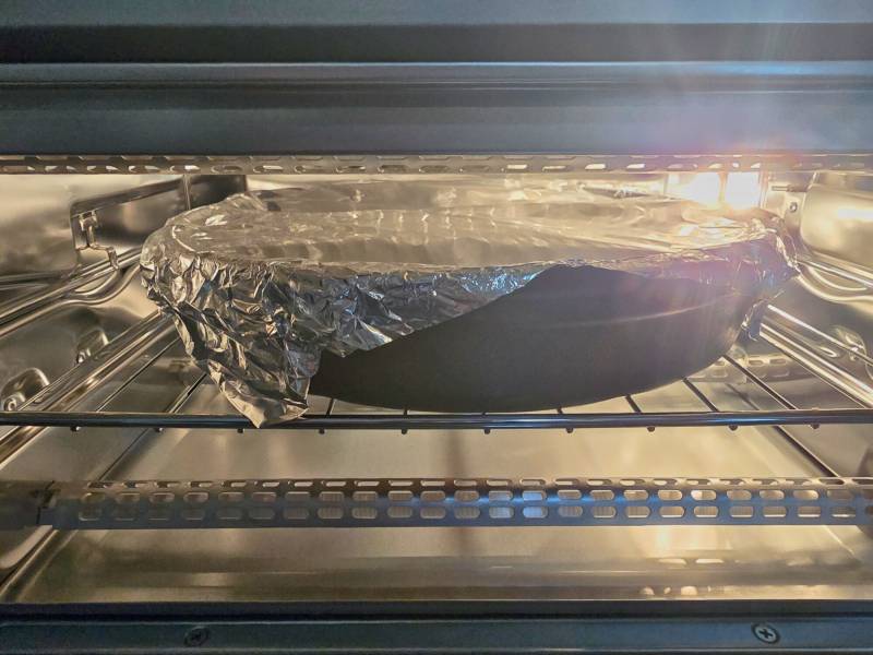 Cuisinart 10-in-1 Digital Toaster Oven Air Fryer Review: A Countertop Multitasker That Earns Its Keep 21 The glow while baking in the Cuisinart 10-in-1 Digital Toaster Oven Air Fryer