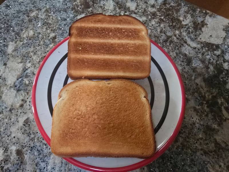 Cuisinart 10-in-1 Digital Toaster Oven Air Fryer Review: A Countertop Multitasker That Earns Its Keep 24 Toast cooked in the Cuisinart 10-in-1 Digital Toaster Oven Air Fryer