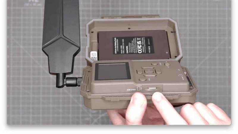 GardePro X66 Pro Cellular Trail Camera Review: Keep an Eye on Wildlife Where Wi-Fi Doesn't Reach 7 GardePro X66 Pro SIM card slot