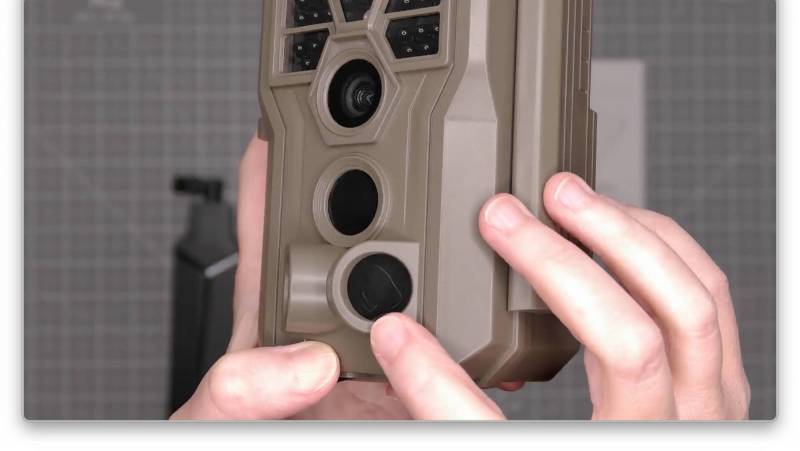 GardePro X66 Pro Cellular Trail Camera Review: Keep an Eye on Wildlife Where Wi-Fi Doesn't Reach 9 GardePro X66 Pro scratched PIR lenses
