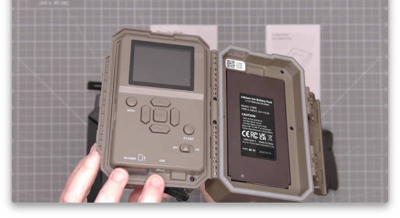 GardePro X66 Pro Cellular Trail Camera Review: Keep an Eye on Wildlife Where Wi-Fi Doesn't Reach 5 GardePro X66 Pro SD card slot