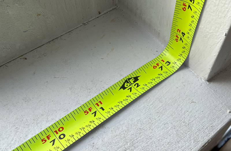 Mileseey S50C with Camera and Mileseey S50 Green-Beam Laser Measures Review: Ditch the Tape Measure and Get Seriously Precise 13 Using a tape measure