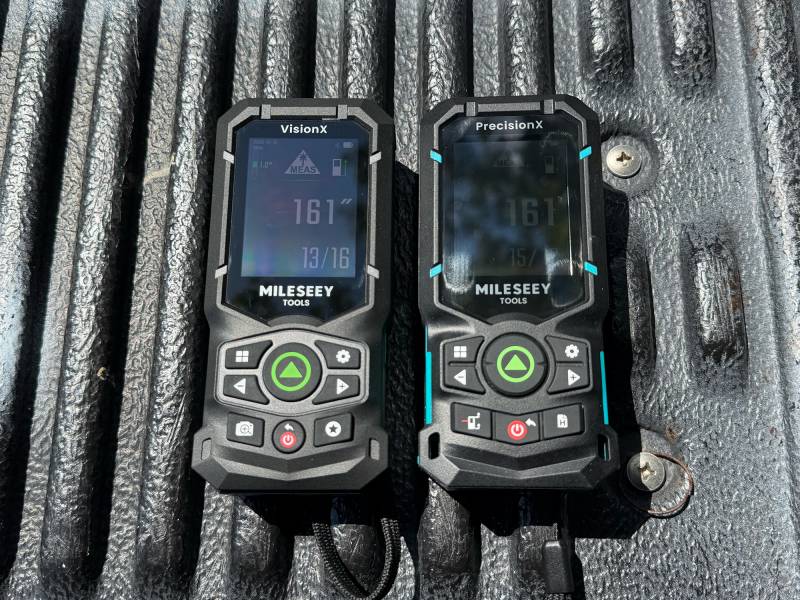 Mileseey S50C with Camera and Mileseey S50 Green-Beam Laser Measures Review: Ditch the Tape Measure and Get Seriously Precise 26 Mileseey S50C and Mileseey S50 screen brightness compared