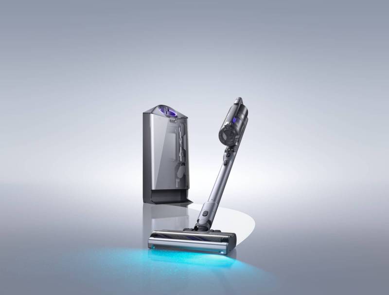 The Narwal Freo 20, Freo 20 Edge, and V50 Cube Bring Smarter, More Hands-Off Cleaning 13 Narwal V50 Cube stick vacuum with dock