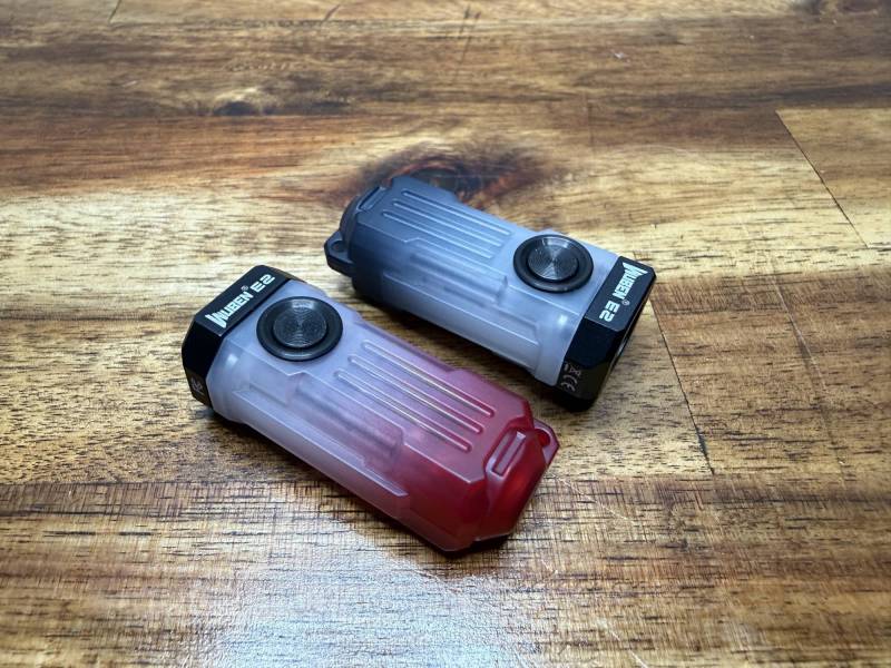 Wuben E2 Pulse Flashlight Review: A Tiny EDC Flashlight for Your Keychain 4 Two Wuben E2 Pulse flashlights side by side
