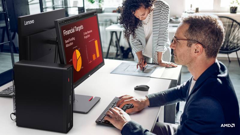 Lenovo Goes Wide at Lenovo Innovation World 2026 with Yoga Powerhouses, Colorful IdeaPads, Tiny ThinkCentres, and a Whole Lot of AI 12 Lenovo ThinkCentre M75s - Lenovo Innovation World