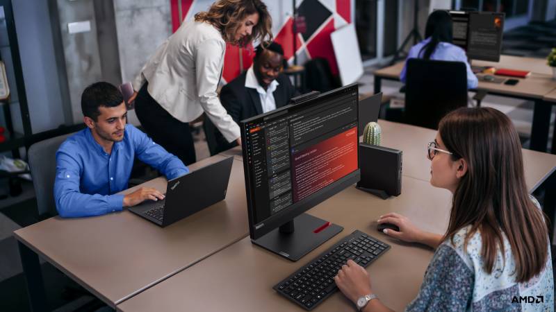 Lenovo Goes Wide at Lenovo Innovation World 2026 with Yoga Powerhouses, Colorful IdeaPads, Tiny ThinkCentres, and a Whole Lot of AI 11 Lenovo ThinkCentre M75q - Lenovo Innovation World