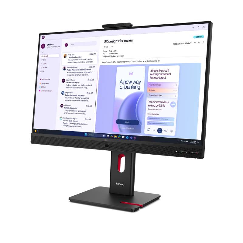 Lenovo Goes Wide at Lenovo Innovation World 2026 with Yoga Powerhouses, Colorful IdeaPads, Tiny ThinkCentres, and a Whole Lot of AI 19 Lenovo 31.5" ThinkVision T32UD-4v - Lenovo Innovation World