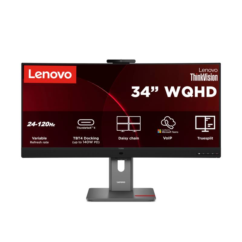Lenovo Goes Wide at Lenovo Innovation World 2026 with Yoga Powerhouses, Colorful IdeaPads, Tiny ThinkCentres, and a Whole Lot of AI 17 Lenovo 34" ThinkVision P34WD-4v - Lenovo Innovation World