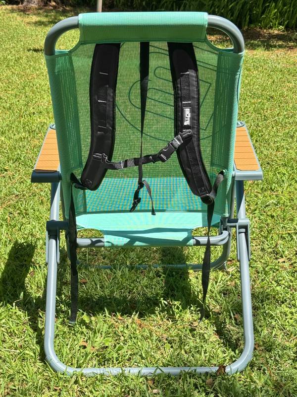 BOTE MULE Outpost Chair Review: Big Comfort, Backpack Portability, and a Proprietary Catch 12 BOTE MULE Outpost Chair backpack straps