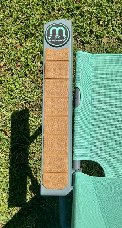 BOTE MULE Outpost Chair Review: Big Comfort, Backpack Portability, and a Proprietary Catch 6 BOTE MULE Outpost Chair arm rest