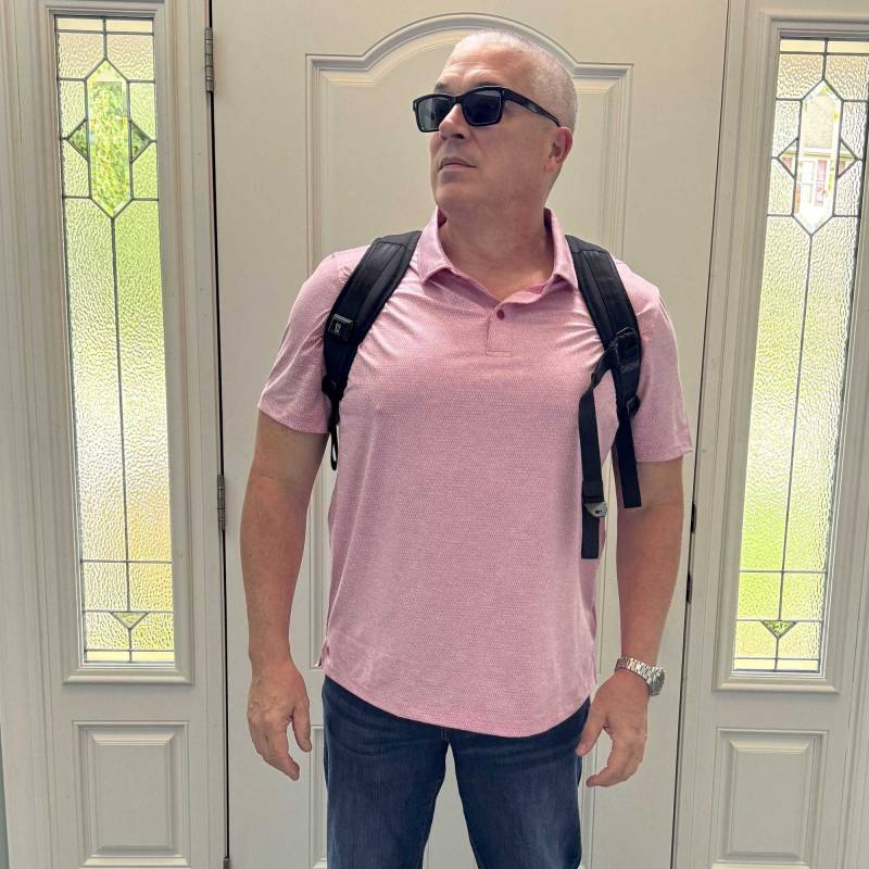 Chrome Industries Recruit 22L Pack Review: A Tough, Nimble Day Tripper That's Easy to Live With! 28 The author wearing the Chrome Industries Recruit 22L Pack