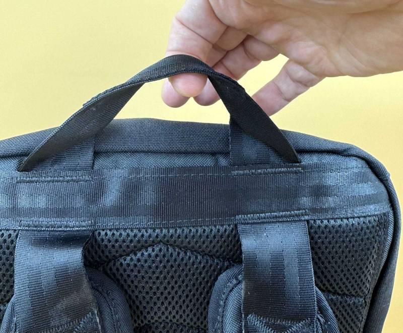 Chrome Industries Recruit 22L Pack Review: A Tough, Nimble Day Tripper That's Easy to Live With! 26 The strap on the Chrome Industries Recruit 22L Pack