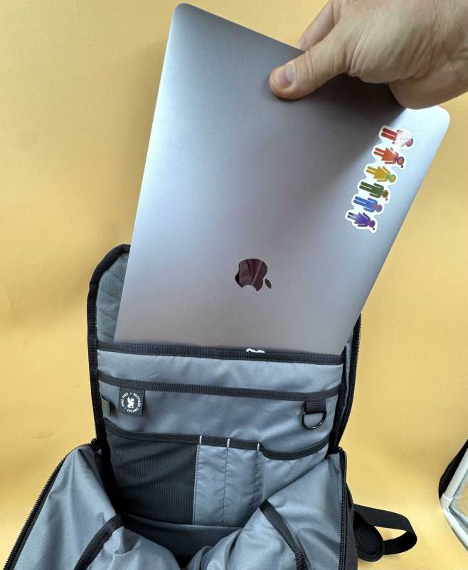Chrome Industries Recruit 22L Pack Review: A Tough, Nimble Day Tripper That's Easy to Live With! 20 16" MacBook Pro in the Chrome Industries Recruit 22L Pack