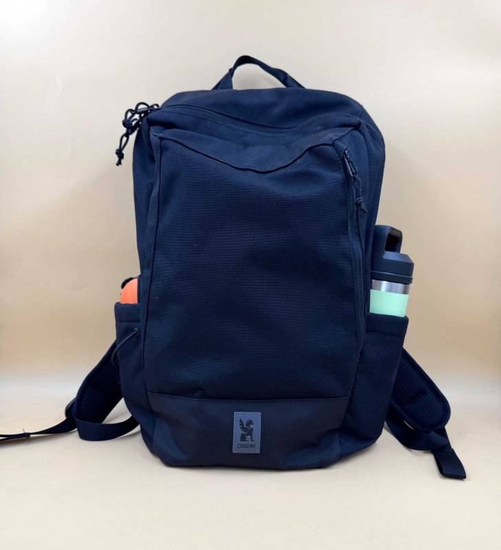 Chrome Industries Recruit 22L Pack Review: A Tough, Nimble Day Tripper That's Easy to Live With! 2 Front view of the Chrome Industries Recruit 22L Pack