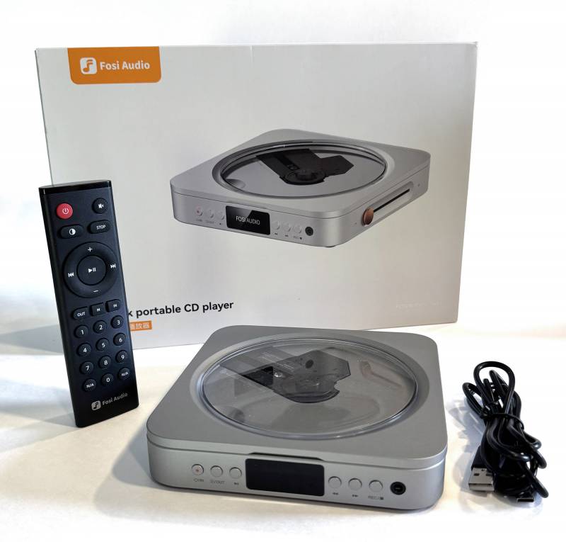 Fosi Audio Merak CD Player Review: Perfection in a Small Package 3 What's included with the Fosi Audio Merak CD Player