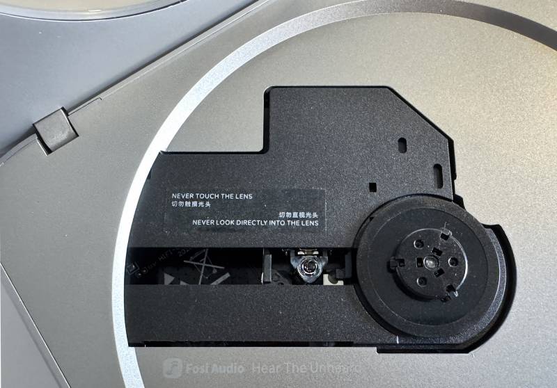 Fosi Audio Merak CD Player Review: Perfection in a Small Package 13 Fosi Audio Merak CD player lens