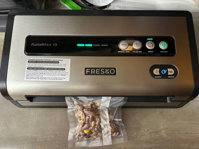 FRESKO V8 Automatic Vacuum Sealer Review: Hands-Free Sealing Without the Hassle 1 FRESKO V8 Automatic Vacuum Sealer