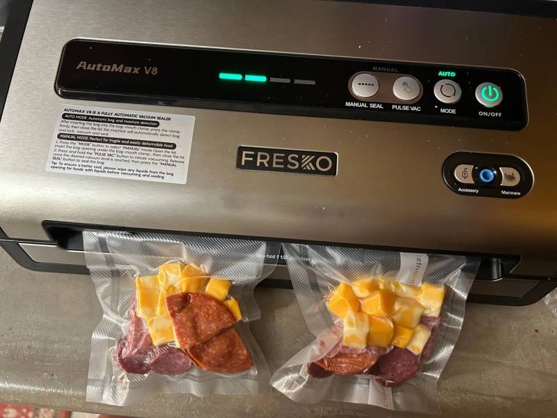 FRESKO V8 Automatic Vacuum Sealer Review: Hands-Free Sealing Without the Hassle 4 FRESKO V8 Automatic Vacuum Sealer