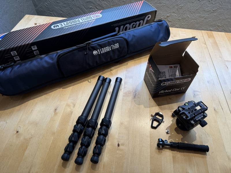3 Legged Thing Jason Tripod & AirHed Cine CC Fluid Head Review: More Height, Less Weight, Nearly 3X the Payload 3 3 Legged Thing Jason Tripod