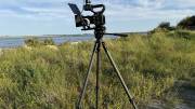 3 Legged Thing Jason Tripod with the optional AirHed Cine CC Fluid Head.
