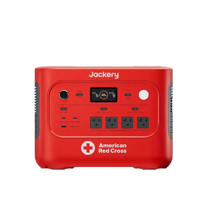These Jackery Red Cross Edition Power Stations Prepare for Outages Before the Lights Go Out 6 Jackery HomePower 2000 Plus v2 Red Cross Edition Power Station