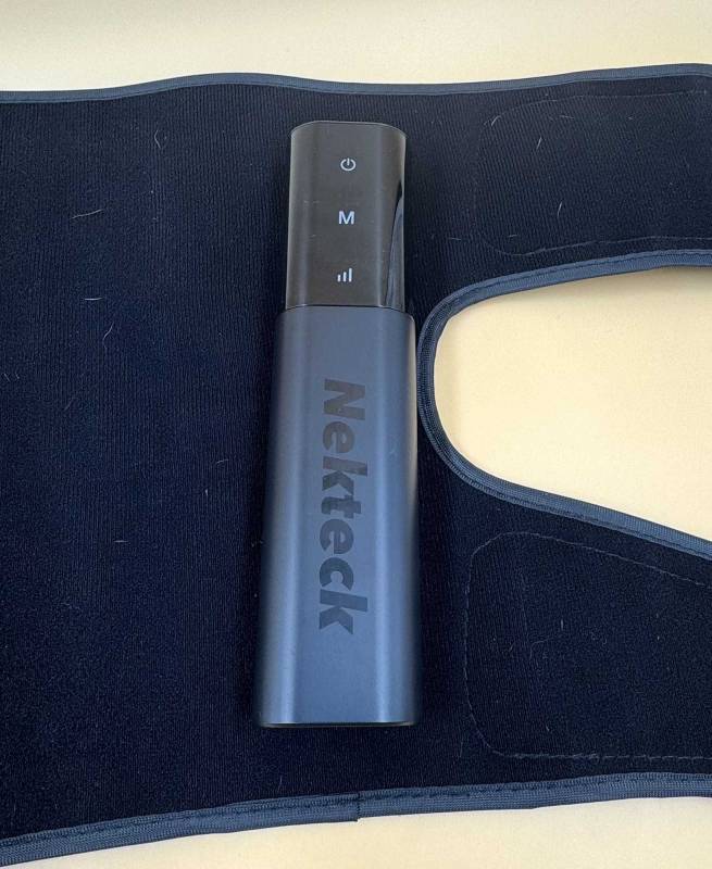 NekTeck Airflow Go Cordless Air Compression Calf and Leg Massager Review: Portable, Powerful and Easy to Use! 5 NekTeck Airflow Go Cordless Air Compression Calf and Leg Massager controller