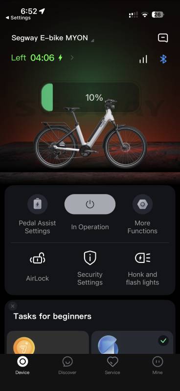 Segway Myon E-bike Review: High-Tech Features That'll Make Your Car Jealous 45 Segway app