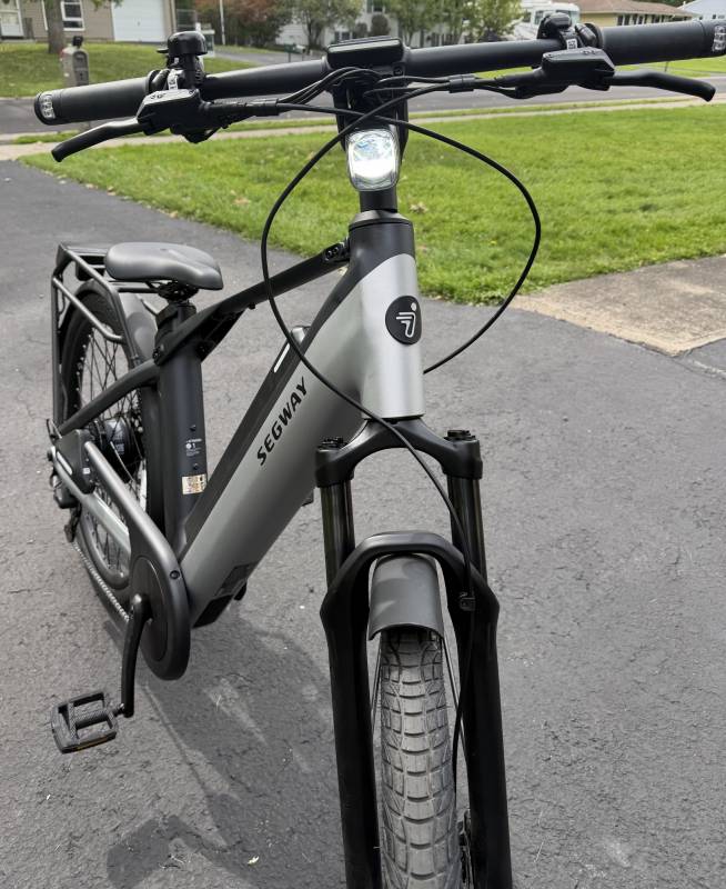 Segway Myon E-bike Review: High-Tech Features That'll Make Your Car Jealous 68 Front view of the Segway Myon
