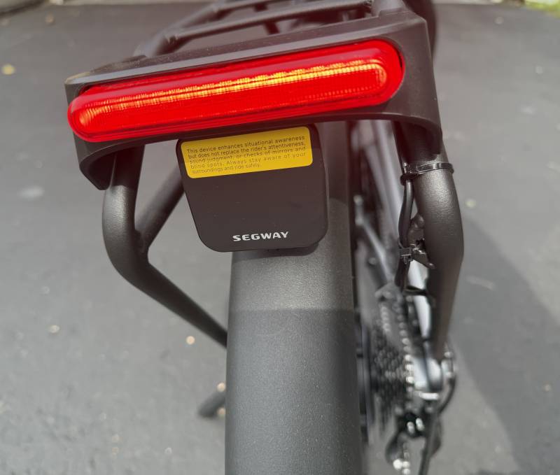 Segway Myon E-bike Review: High-Tech Features That'll Make Your Car Jealous 65 Brake light on the Segway Myon