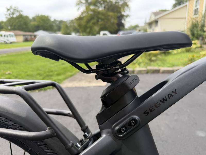 Segway Myon E-bike Review: High-Tech Features That'll Make Your Car Jealous 21 The seat on the Segway Myon