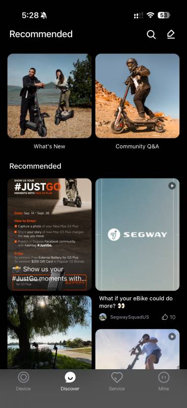 Segway Myon E-bike Review: High-Tech Features That'll Make Your Car Jealous 60 Segway app