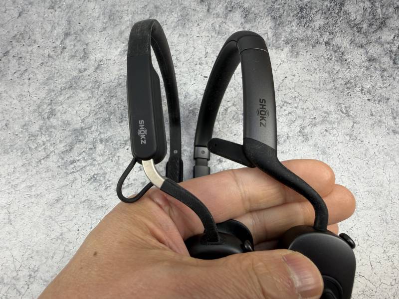 Shokz OpenMeet2 Bone Conduction Headset Review: The Open-Ear Work Headset Just Got Smarter, Sleeker, and More Comfortable 17 Shokz OpenMeet Bone Conduction Headset compared to the Shokz OpenMeet2 Bone Conduction Headset