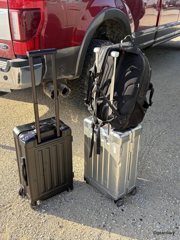 Sterling Pacific Polycarbonate 40L and 90L Travel Cases Review: Luxury Luggage Gets Lighter Without Losing Its Character 17 Sterling Pacific Polycarbonate Cabin Travel Case (40L)nest to the aluminum version