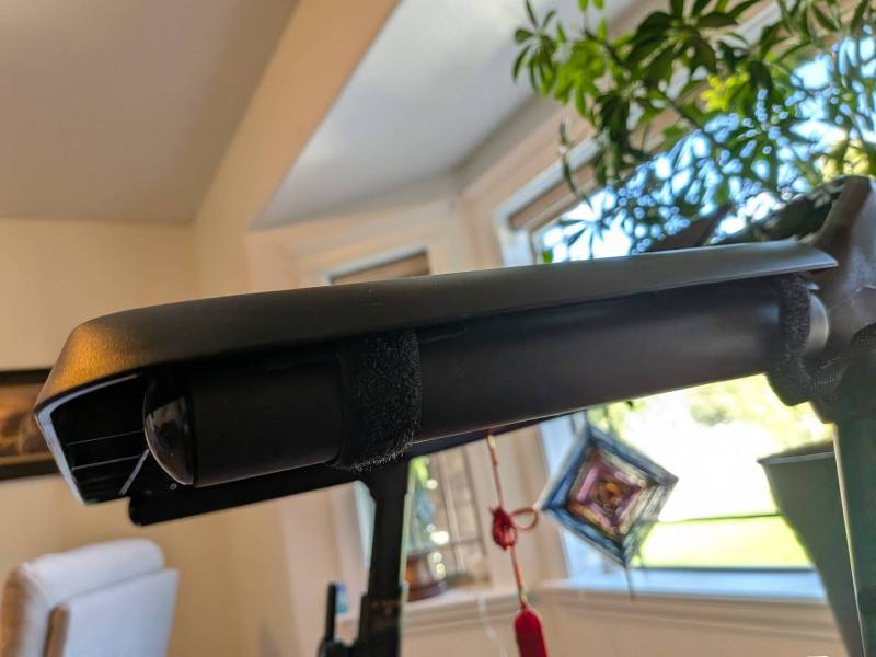 UREVO FoldiMix 5L Smart Treadmill Review: A Great Portable Treadmill That Packs Away Easily 10 Velcros straps on the UREVO FoldiMix 5L Smart Treadmill