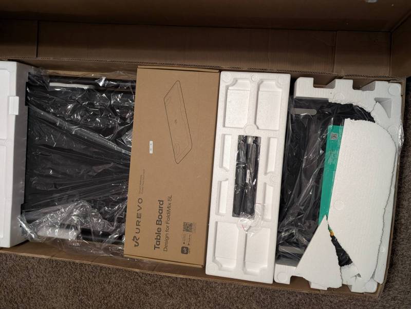 UREVO FoldiMix 5L Smart Treadmill Review: A Great Portable Treadmill That Packs Away Easily 3 UREVO FoldiMix 5L Smart Treadmill inside the box