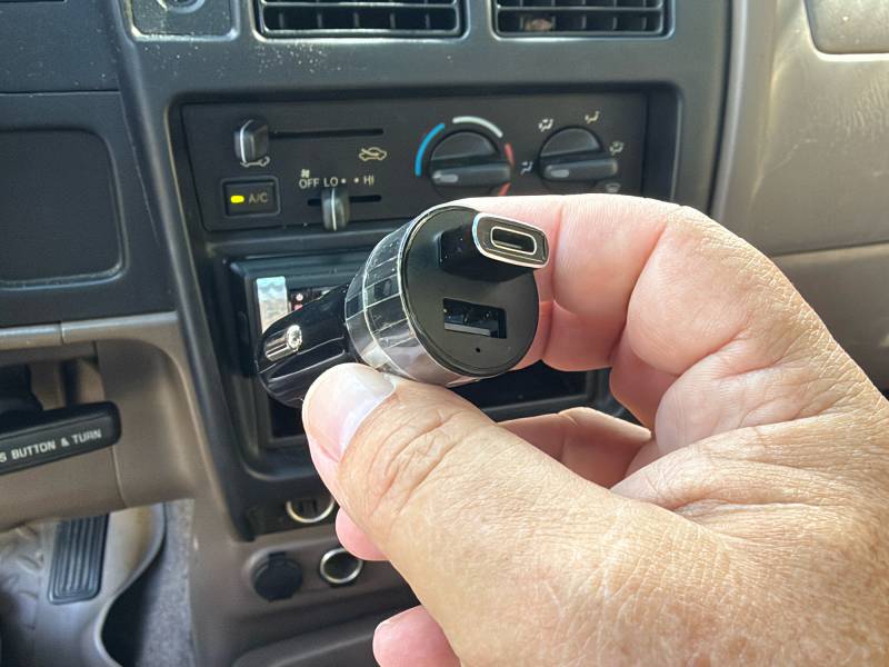 CarpodGo Mini, T4, and T4 Plus Review:Bring Wireless CarPlay and Android Auto to Any Dashboard 18 Car Power Adapter (not included)