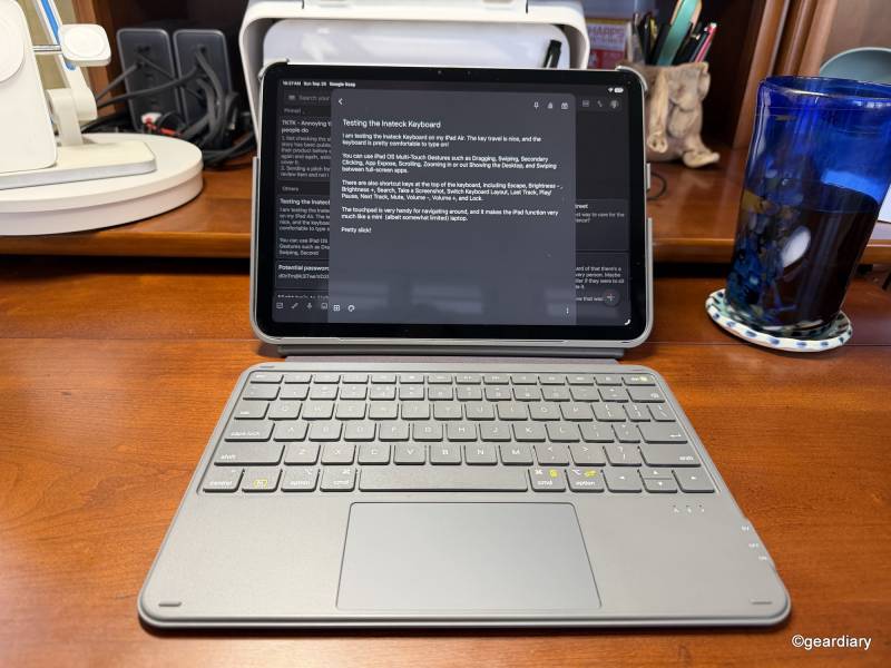 Inateck AceTouch Ultralight iPad Keyboard Case Review: Turn Your iPad into a Laptop Without the Bulk 11 inateck AceTouch Ultralight Keyboard Case
