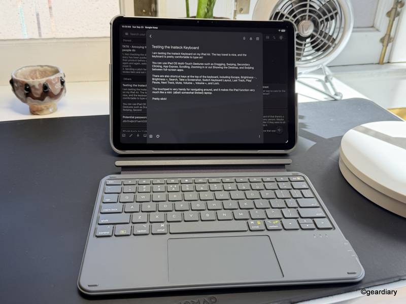 Inateck AceTouch Ultralight iPad Keyboard Case Review: Turn Your iPad into a Laptop Without the Bulk 1 inateck AceTouch Ultralight Keyboard Case