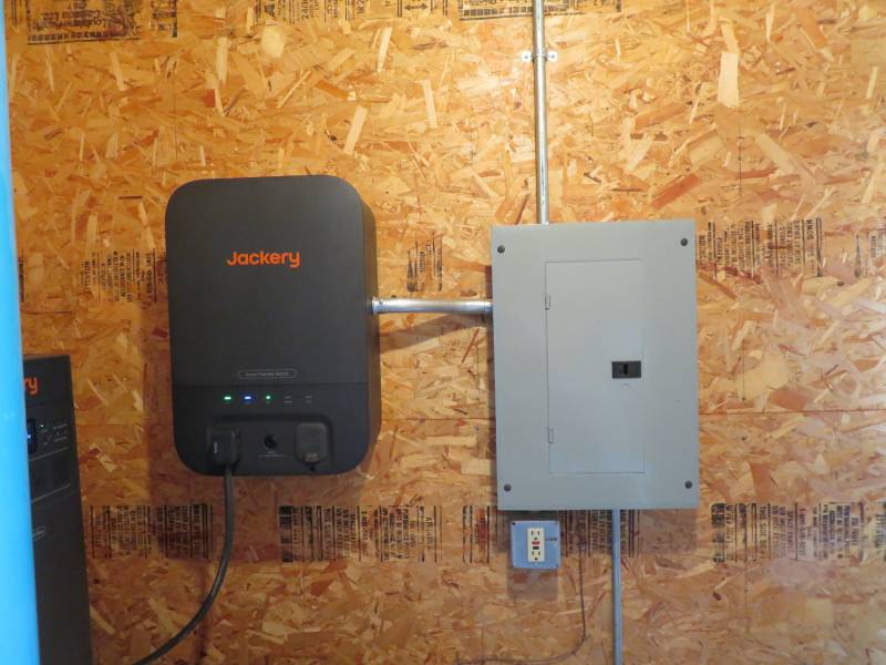 Jackery Explorer 5000 Plus Power Station with Smart Transfer Switch Review: Serious Backup Power for When the Grid Goes Dark 12 The Jackery Smart Transfer Switch installed as a subpanel.