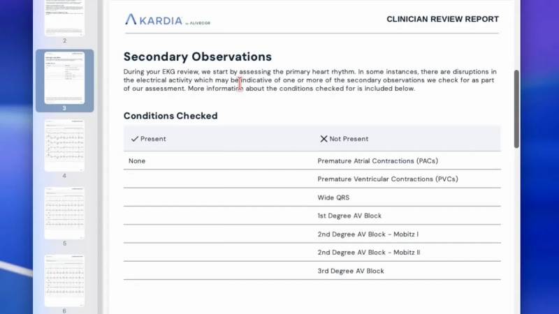 AliveCor KardiaMobile 6L Review: An EKG Device in Your Pocket 11 Clinician report