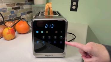 Keenstone 2 slice toaster touch screen