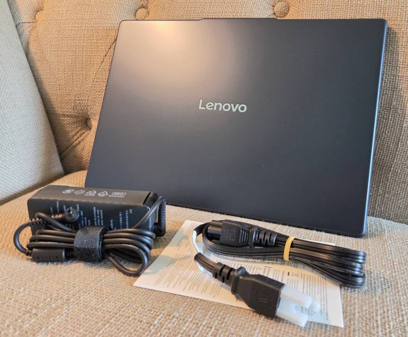 Lenovo IdeaPad Slim 3i Laptop (2026) Review: An Enigmatic All-Rounder with a Tale of Two Prices 2 Lenovo IdeaPad Slim 3i Laptop accessories included in the box